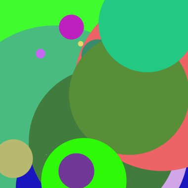 Daire geometrik yeni arka plan çok renkli desen.