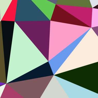 Arka plan çok renkli geometrik poligonal.