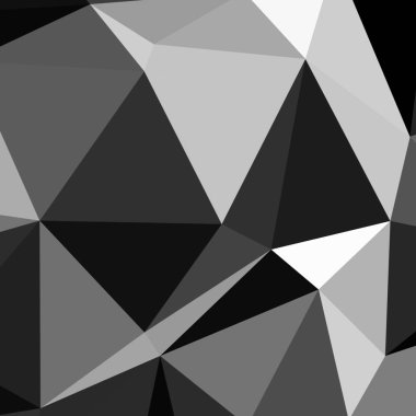 Üçgen poligonal arka plan - eğilim desen.