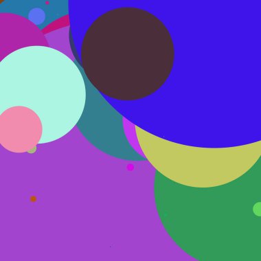 Daire geometrik şaşırtıcı arka plan çok renkli desen.