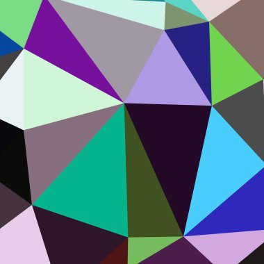 Arka plan çok renkli geometrik poligonal.