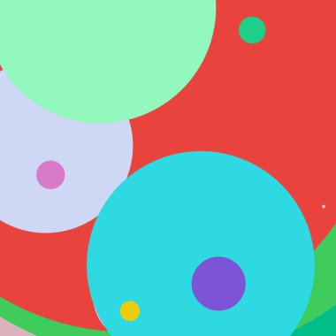 Daire geometrik güzel arka plan çok renkli desen.