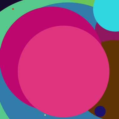 Daire geometrik yeni arka plan çok renkli desen.