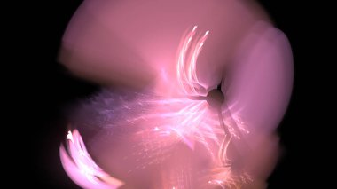 Fantezi kaotik renkli fraktal desen. Soyut Fraktal şekiller. 3D render resimde arka plan veya duvar kağıdı.