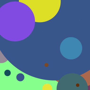 Daire geometrik büyük arka plan çok renkli desen.