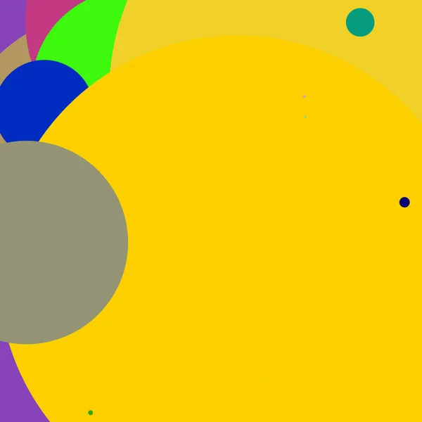 Cercle Géométrique Grand Fond Abstrait Motif Multicolore — Photo