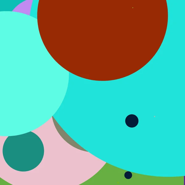 Lingkaran Elegan Geometris Latar Belakang Abstrak Multicolored Pola — Stok Foto