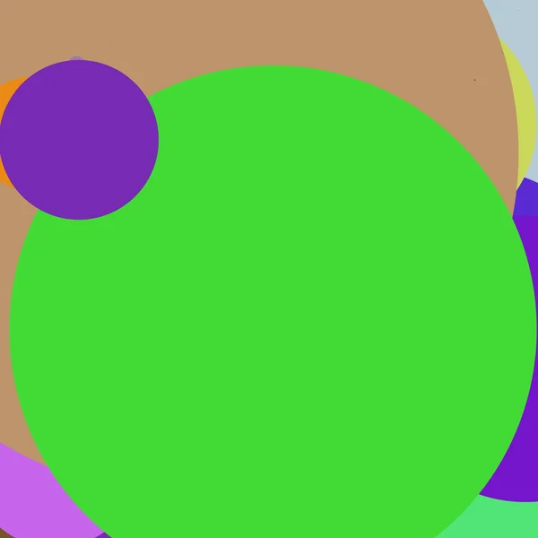 Cirkel Geometrische Nieuwe Abstracte Achtergrond Multicolor Patroon — Stockfoto