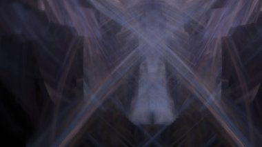 Fantezi kaotik renkli fraktal desen. Soyut Fraktal şekiller. 3D render resimde arka plan veya duvar kağıdı.