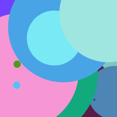 Daire geometrik yeni arka plan çok renkli desen.