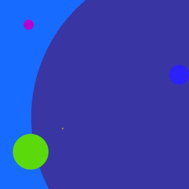 Daire geometrik güzel arka plan çok renkli desen.