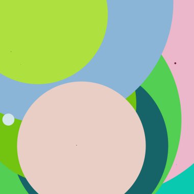 Daire geometrik güzel arka plan çok renkli desen.