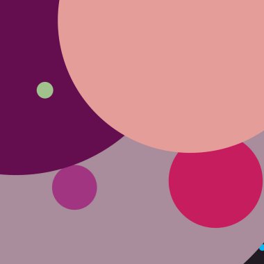 Daire geometrik şaşırtıcı arka plan çok renkli desen.