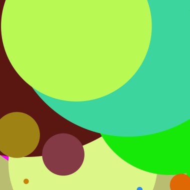 Daire geometrik yeni arka plan çok renkli desen.