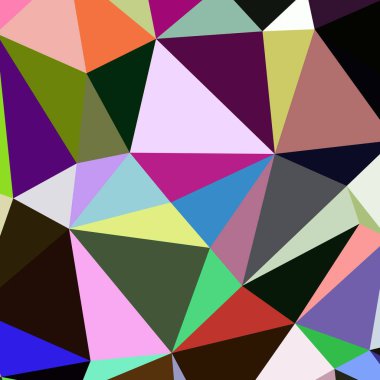 Arka plan çok renkli geometrik poligonal.