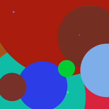 Daire geometrik büyük arka plan çok renkli desen.