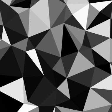 Üçgen poligonal arka plan - eğilim desen.