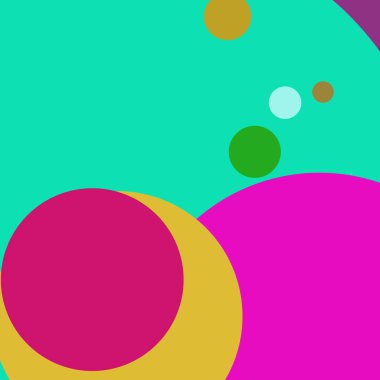 Daire geometrik güzel arka plan çok renkli desen.