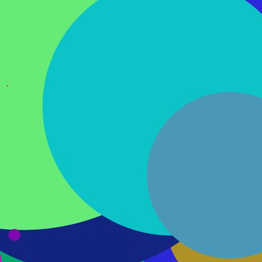 Daire geometrik yeni arka plan çok renkli desen.