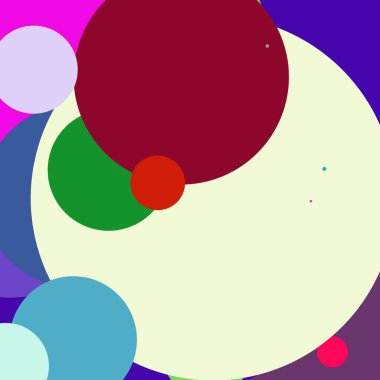 Daire geometrik şaşırtıcı arka plan çok renkli desen.