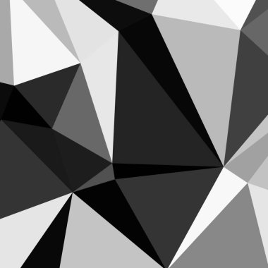 Üçgen poligonal arka plan - eğilim desen.