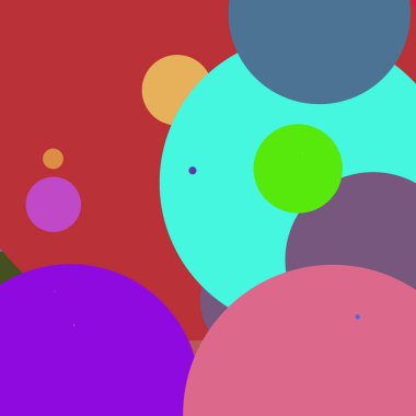 Daire geometrik zarif arka plan çok renkli desen.