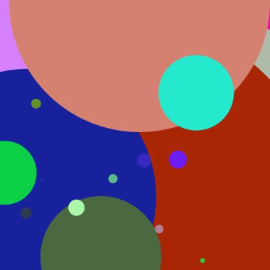 Daire geometrik güzel arka plan çok renkli desen.