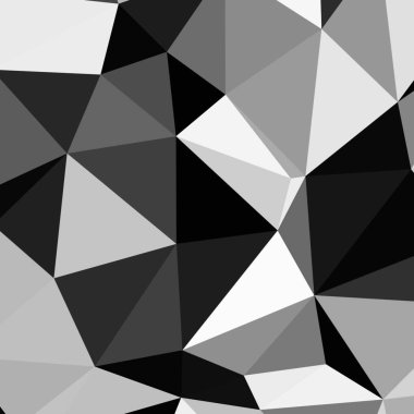 Üçgen poligonal arka plan - eğilim desen.