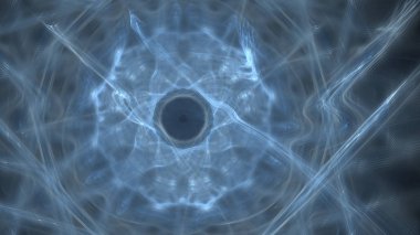 Fantezi kaotik renkli fraktal desen. Soyut Fraktal şekiller. 3D render resimde arka plan veya duvar kağıdı.