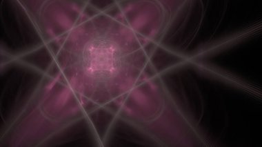 Fantezi kaotik renkli fraktal desen. Soyut Fraktal şekiller. 3D render resimde arka plan veya duvar kağıdı.