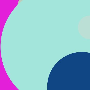 Daire geometrik şaşırtıcı arka plan çok renkli desen.