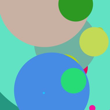 Daire geometrik büyük arka plan çok renkli desen.