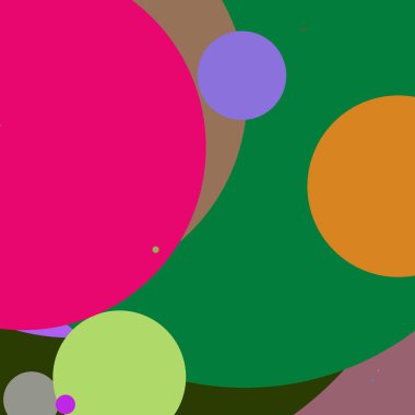 Daire geometrik büyük arka plan çok renkli desen.