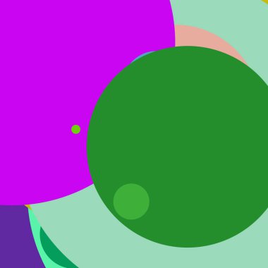 Daire geometrik güzel arka plan çok renkli desen.