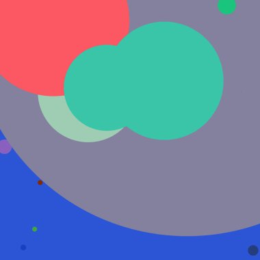 Daire geometrik şaşırtıcı arka plan çok renkli desen.