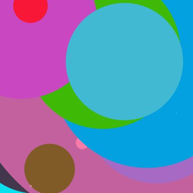 Daire geometrik yeni arka plan çok renkli desen.