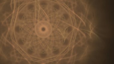 Fantezi kaotik renkli fraktal desen. Soyut Fraktal şekiller. 3D render resimde arka plan veya duvar kağıdı.