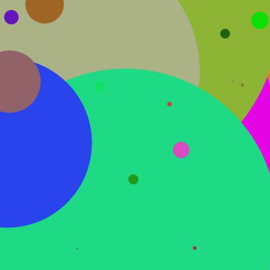 Daire geometrik şaşırtıcı arka plan çok renkli desen.