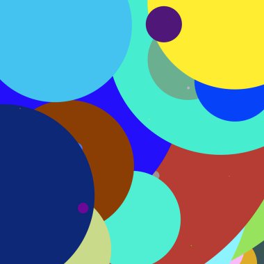 Daire geometrik büyük arka plan çok renkli desen.