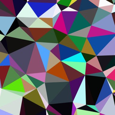 Arka plan çok renkli geometrik poligonal.