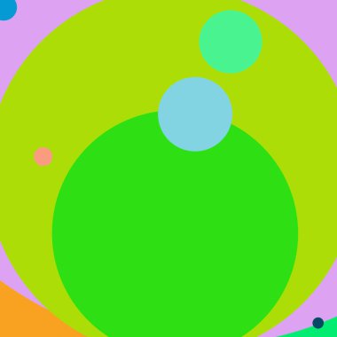 Daire geometrik yeni arka plan çok renkli desen.