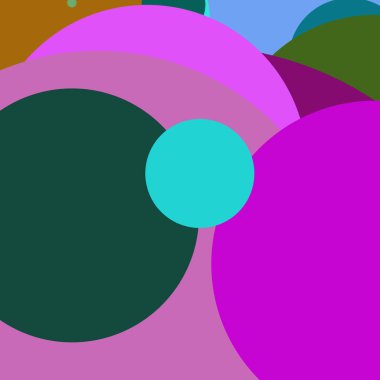 Daire geometrik güzel arka plan çok renkli desen.