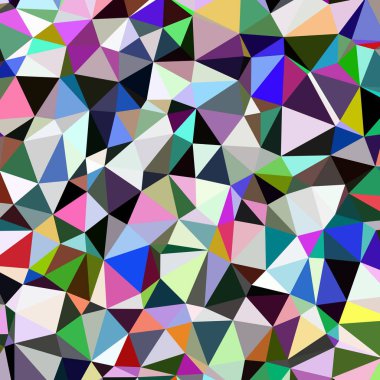 Arka plan çok renkli geometrik poligonal.