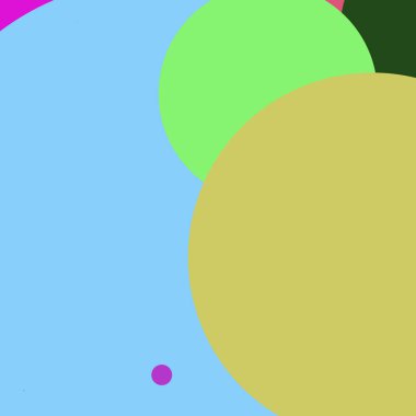 Daire geometrik yeni arka plan çok renkli desen.