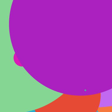 Daire geometrik yeni arka plan çok renkli desen.