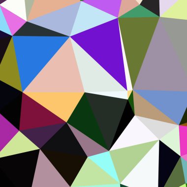 Arka plan çok renkli geometrik poligonal.