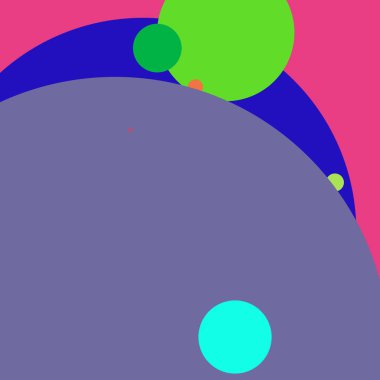 Daire geometrik büyük arka plan çok renkli desen.