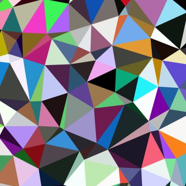 Arka plan çok renkli geometrik poligonal.