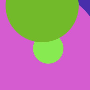 Daire geometrik büyük arka plan çok renkli desen.