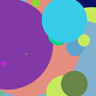 Daire geometrik zarif arka plan çok renkli desen.